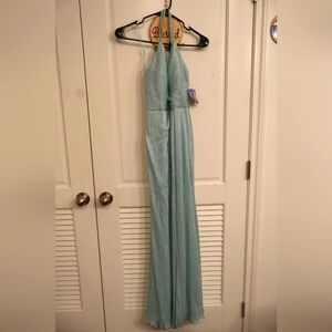 Prom/Wedding/Event Mint color dress (more like a mint blue color)